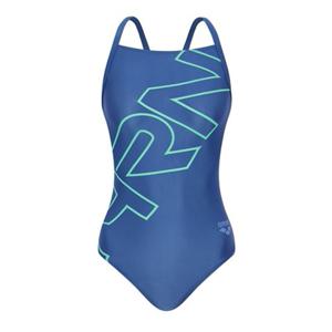 [아레나]A4BL1CO02BGY 여성 네온 선수 원피스 수퍼플라이백 실내 수영복