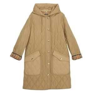 버버리  ROXBY 8072672 A7026 여성 후드 패딩 코트