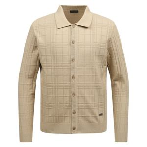 [링스] 남성 체크JQD 카라 가디건 L11D3SD128_BG