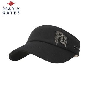 [파리게이츠] 파리게이츠 여성 로고 포인트 스트링 선바이저 521D3CP003_BK