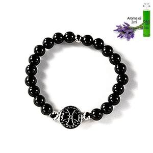 십자가 남자 향기 원석 팔찌