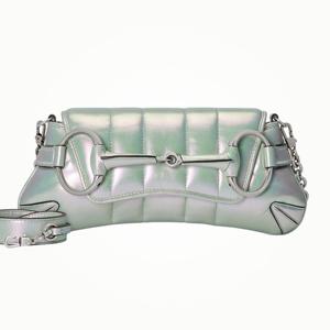 (백화점AS가능)구찌 홀스빗 체인 스몰 그린 이리디센트 764339