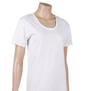 BYC 여성 편한 순면 흰색 반팔 런닝 나시 베이직 백색