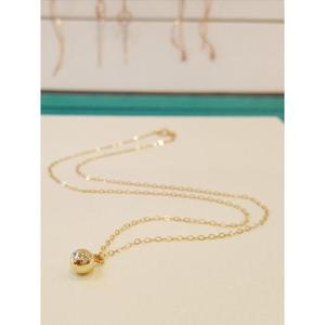 볼라레 세이브존01 14k 골든볼6mm 목걸이 GN250