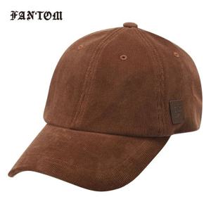 [팬텀] 남성 로고 패치 코듀로이 볼캡