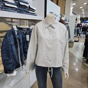 잠뱅이 동백01 여성 이중립 니트 티셔츠 BO3WSW658