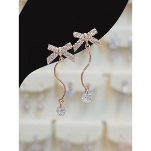 볼라레 세이브존03 볼라레 코로니아 리본 드롭 귀걸이 2color AGSSS1615AG