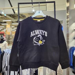 에스핏 HC09 스마일라운드 겨울기모티셔츠 SJY711FKRT10