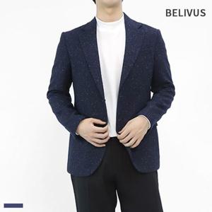 남자 울 혼방 자켓 싱글 블정장 아우터 BVOT076 남성