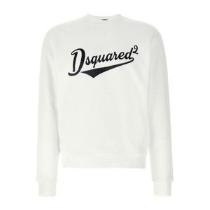 디스퀘어드2 쿨 핏 코튼 저지 맨투맨 S74GU0849S25516 100