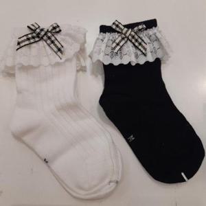 TALENTKIDS (쁘띠앙팡) HC24 체크레이스양말2종세트 JAX9SO11