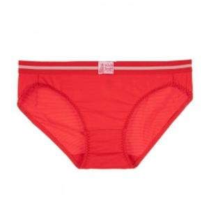 [예스]와일드 레드 메쉬 삼각팬티 YSWPX617