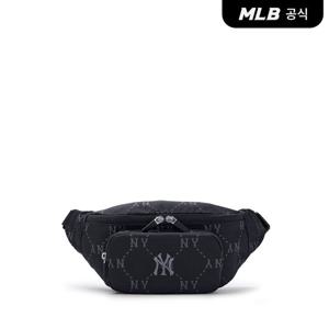[MLB공식] 25N 다이아 모노그램 스포티브 힙색 NY (Black) 3AHSM035N