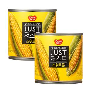 동원 저스트 노슈가 스위트콘 340g (캔) 2개