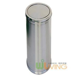 리빙 뱅뱅이 스텐휴지통(40리터) 회전식뚜껑