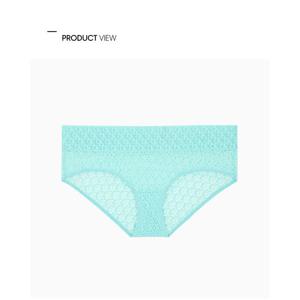 [캘빈클라인 언더웨어]여성 CK로고레이스 트림 힙스터 QD5285-VOG