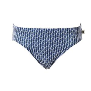 흡습쾌적 폴리스판 지그재그나염 남성 브리프 삼각팬티 WMP2420P