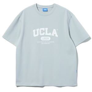 [유씨엘에이]공용 리싸이클 빅로고 라운드 반팔 티셔츠 (UBRST83_61)