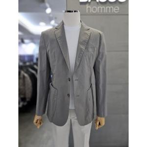 바쏘옴므 세이브존03 바쏘옴므 25 카키그레이 가먼트다잉 4WAY 스트레치 스판 캐주얼자켓 WSAGZ2KJ82AKHA