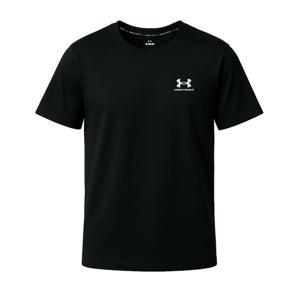 언더아머 UA 로고 엠브로이더드 헤비웨이트 반팔티 1373997-001