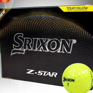 [스릭슨] 25년 Z-STAR 9 골프볼(옐로우)[12알)(3피스구조볼)