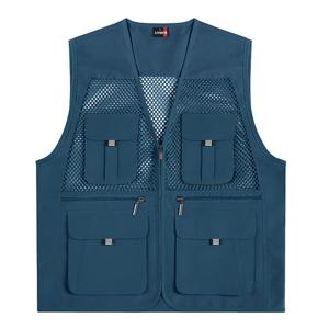 신왕망사 조끼(LD460) 스틸블루