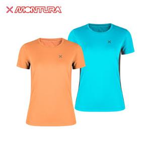 [몬츄라]여성 등산 기능성 반팔 선셋 티셔츠 우먼 MTGN57W