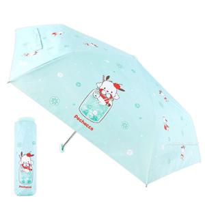 유아우산 포차코 스파클링 암막코팅 납작 53 3단 수동우산