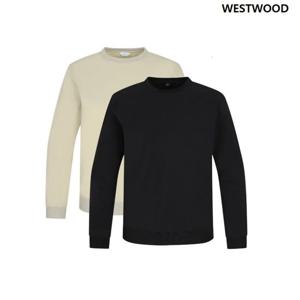 [웨스트우드] 여성 요꼬 우븐 라운드티_WP1WCTR404