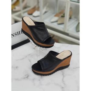 한슈 세이브존07 오픈토 키높이 웨지힐9cm HS896763ct