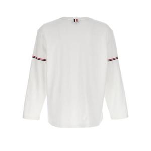 톰브라운 코튼 럭비 롱 슬리브 티셔츠 MJS281AJ0199100 DOM