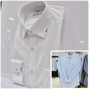 [레노마셔츠]일반핏 /구김성 적은/ 트리코트 저지/긴소매 와이셔