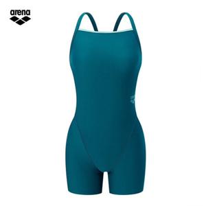아레나 여성 그란츠 A5SL1LH02 DGN (주머니백 증정)  일반 3부반신 드롭백 실내수영복