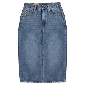 [리바이스]리바이스 여성 하이라이즈 백슬릿 데님스커트 001VH-0