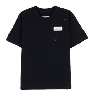 메종마르지엘라 MM6 여성 넘버 로고 반팔 명품티셔츠 S52GC0336M20048 900