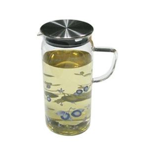 코렐 코디네이츠 물병 블루베리 1L 주전자 물통 저그 유리물병 예쁜물병 아트물병 꽃무늬물병 가정용물병