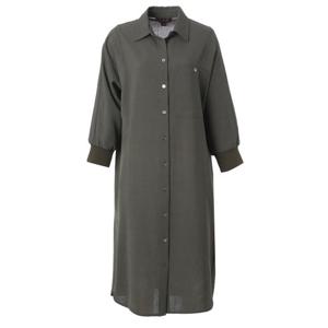 [조순희]셔츠카라 시스루 롱 블라우스(JLMB218)