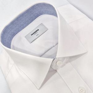 [레노마셔츠]슬림핏/구김성 적은/스판/카라.소매 안 배색/긴소매