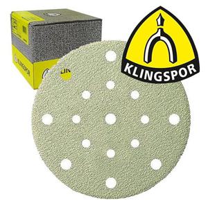 클링스포 PS33 원형페파 150mm GLS 51 목공페인트용 100매 사포