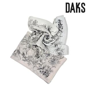 [닥스(스카프)]수입 치폰 나염 실크 롱스카프 SKU065I