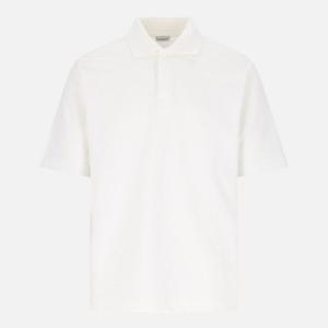 [버버리](M)코튼 폴로 셔츠(레귤러핏) 화이트 8082124