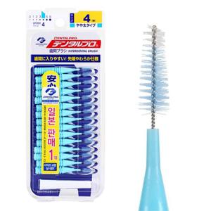 덴탈프로 치간칫솔 15P 사이즈 4(M) 일본칫솔 일본치실