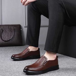 남성 취업 면접 구두 로퍼 가벼운 슬립온 데일리화