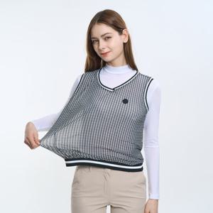 투엘라 씬스왈로 여성 메쉬 망사 브이넥 골프 아웃도어 등산 조끼(W6SV03)