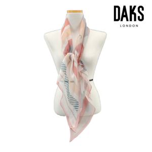 [닥스(스카프)]실크(쉬폰)스카프 (사선포인트)  SKI019I