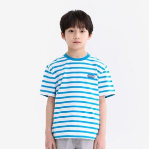 [본사][아웃도어프로덕츠키즈]에센셜 스트라이프 반팔티 (라이트블루) OD252ISS01_LBL