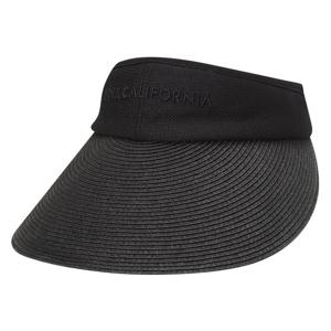 [링스본사] 여성 천연초 배색챙 바이저 L21E2CP257_BK