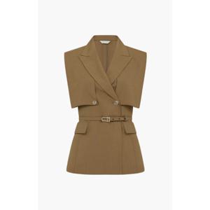 [LYNN] 린 민소매 자켓 블라우스 LCBLPE4900