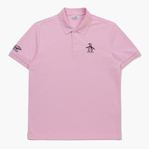 [먼싱웨어]남성 베이직 피케 반팔티셔츠 라이트핑크(MQ221PTS41)