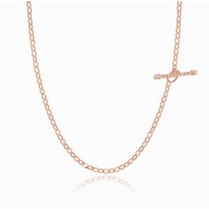 [로이드] 주문제작 토글바 샤인이 컷팅 체인 14k 목걸이 LNC21005G